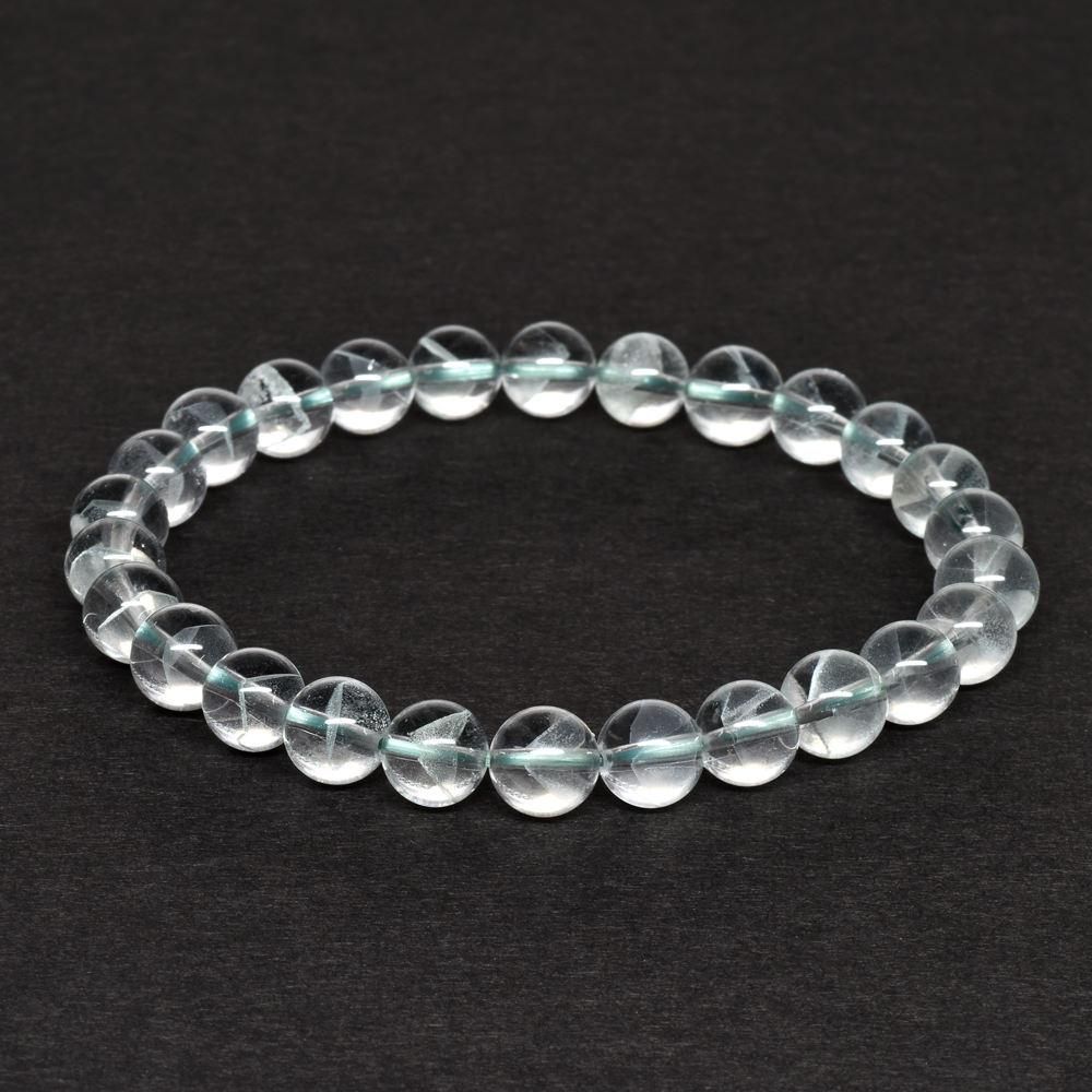 グリーンファントムクォーツ ブレスレット 7mm #PH034 - プレミアム
