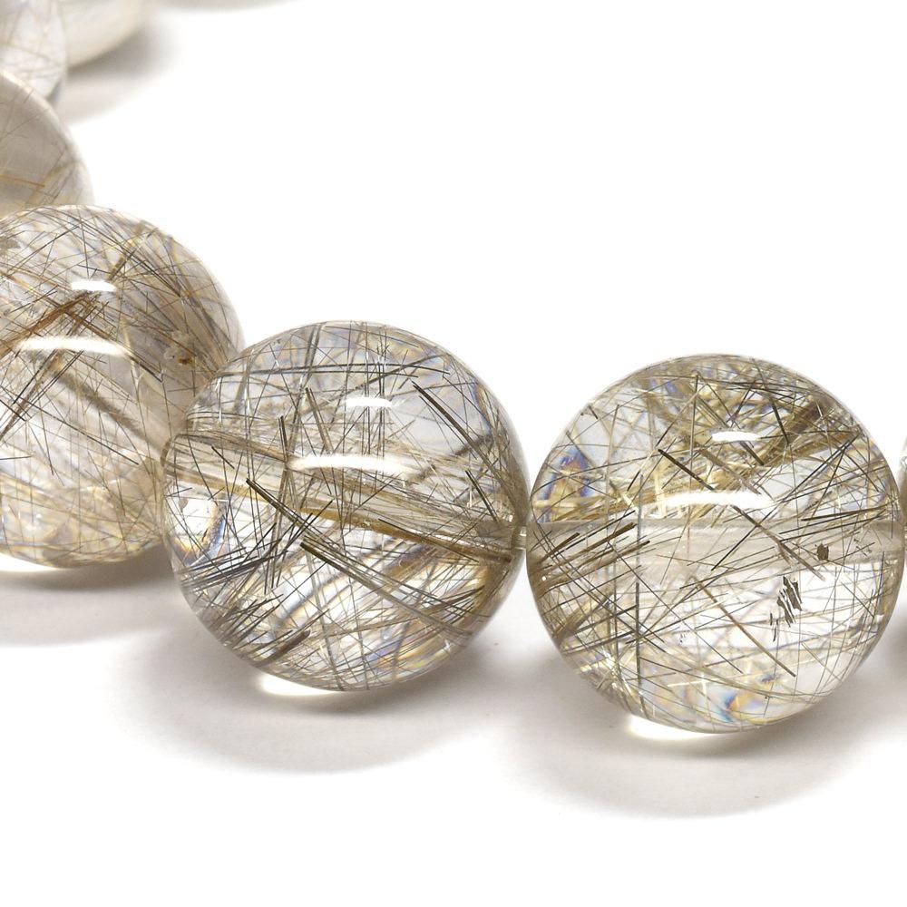 シルバールチルクォーツ ブレスレット 15.5mm #PH043