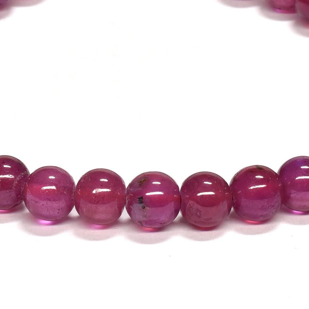 ルビーブレスレット ルビー ブレスレット 10mm玉 No.16 最高級5A ｜最高級パワーストーン