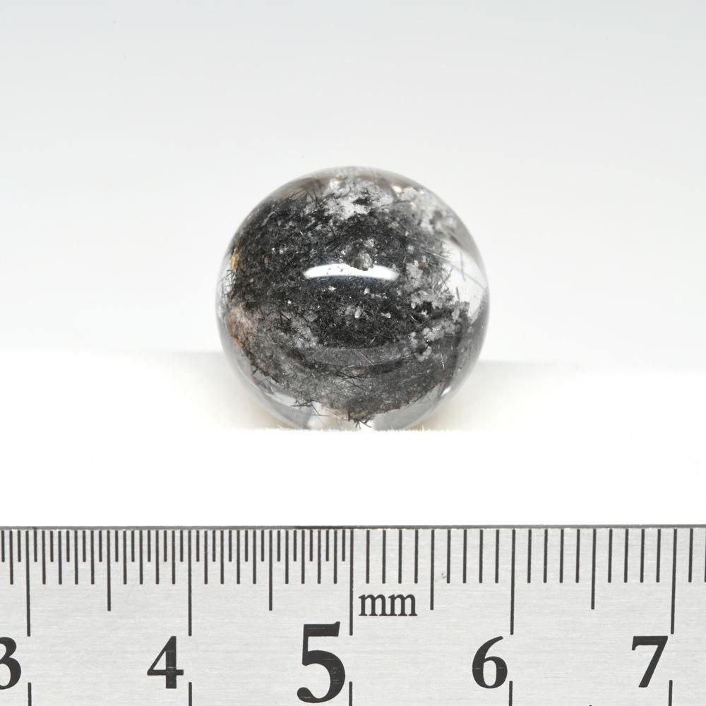 鑑別書付]トルマリン・イン・クォーツ (マイカ,フェルドスパー