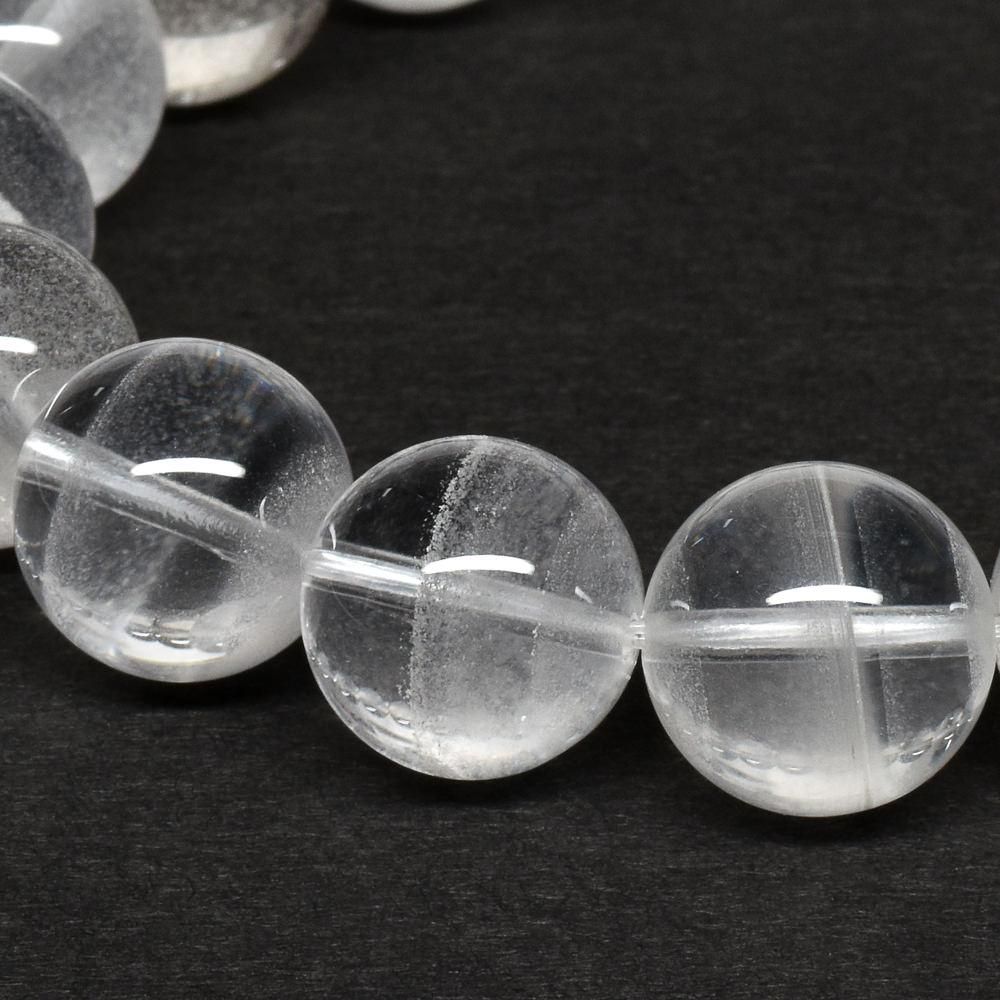 ホワイトステップファントムクォーツ ブレスレット 12.5mm