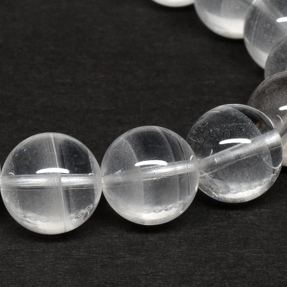 ホワイトステップファントムクォーツ ブレスレット 12.5mm