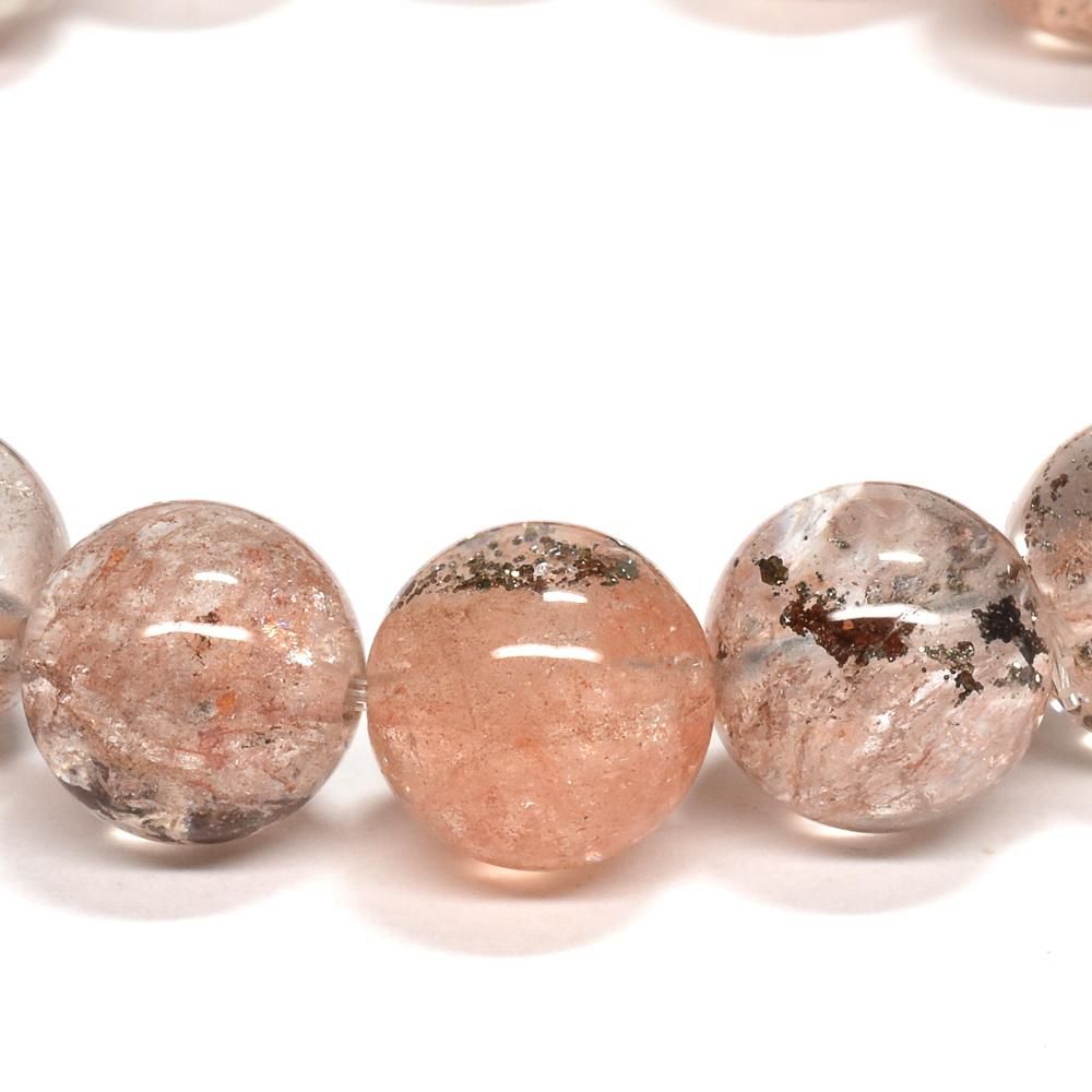 パイライト・イン・クォーツ ブレスレット 11mm #PJ067