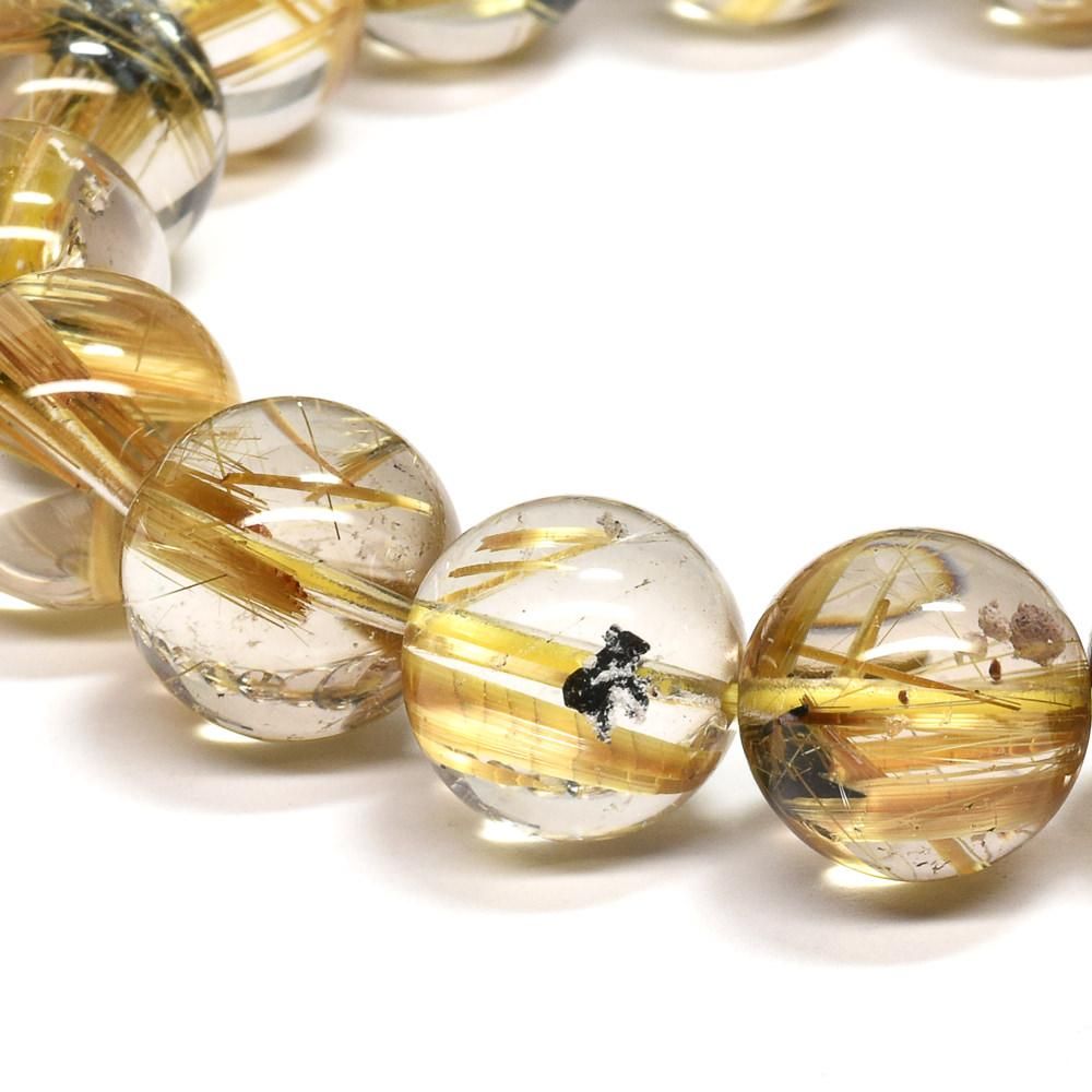 タイチンルチルクォーツ ブレスレット 19mm – Kou crystal shop
