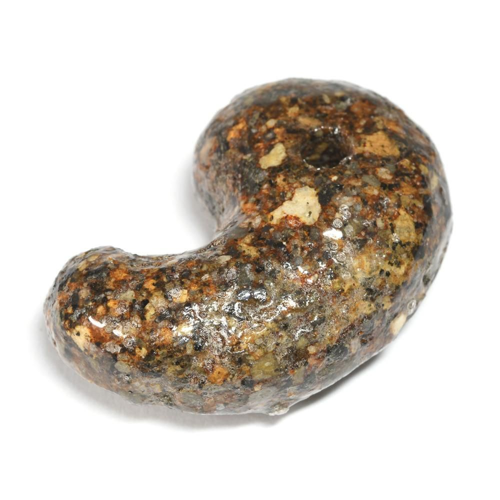 鎌倉石 神奈川県産 勾玉 33x22mm #PK104 - プレミアム天然石専門店