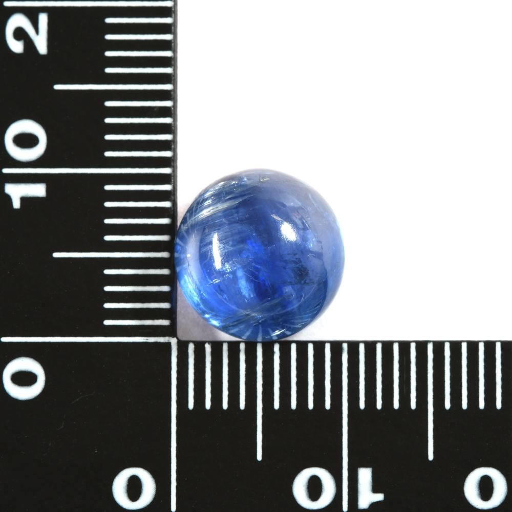 no.0345 夜空のカイヤナイト カイヤナイト スクエア カボション8×8mm 2個｜天然石ビーズの卸
