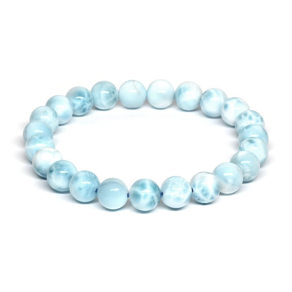 厳選]ラリマー ブレスレット 8mm #PM780 - プレミアム天然石専門店