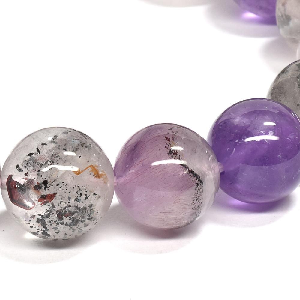 スーパーセブン　ブレスレット　セイクリッドストーン 楽天市場】スーパーセブン ブレスレット 7.5mm-7.9mm メロディー