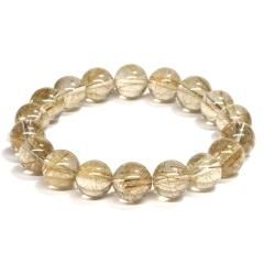 ゴールドルチルクォーツ ブレスレット 8-8.5mm #QC429
