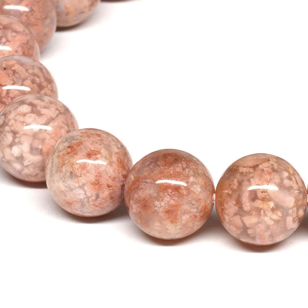 プルームアゲート ブレスレット 10mm #QD559 - プレミアム天然石専門店