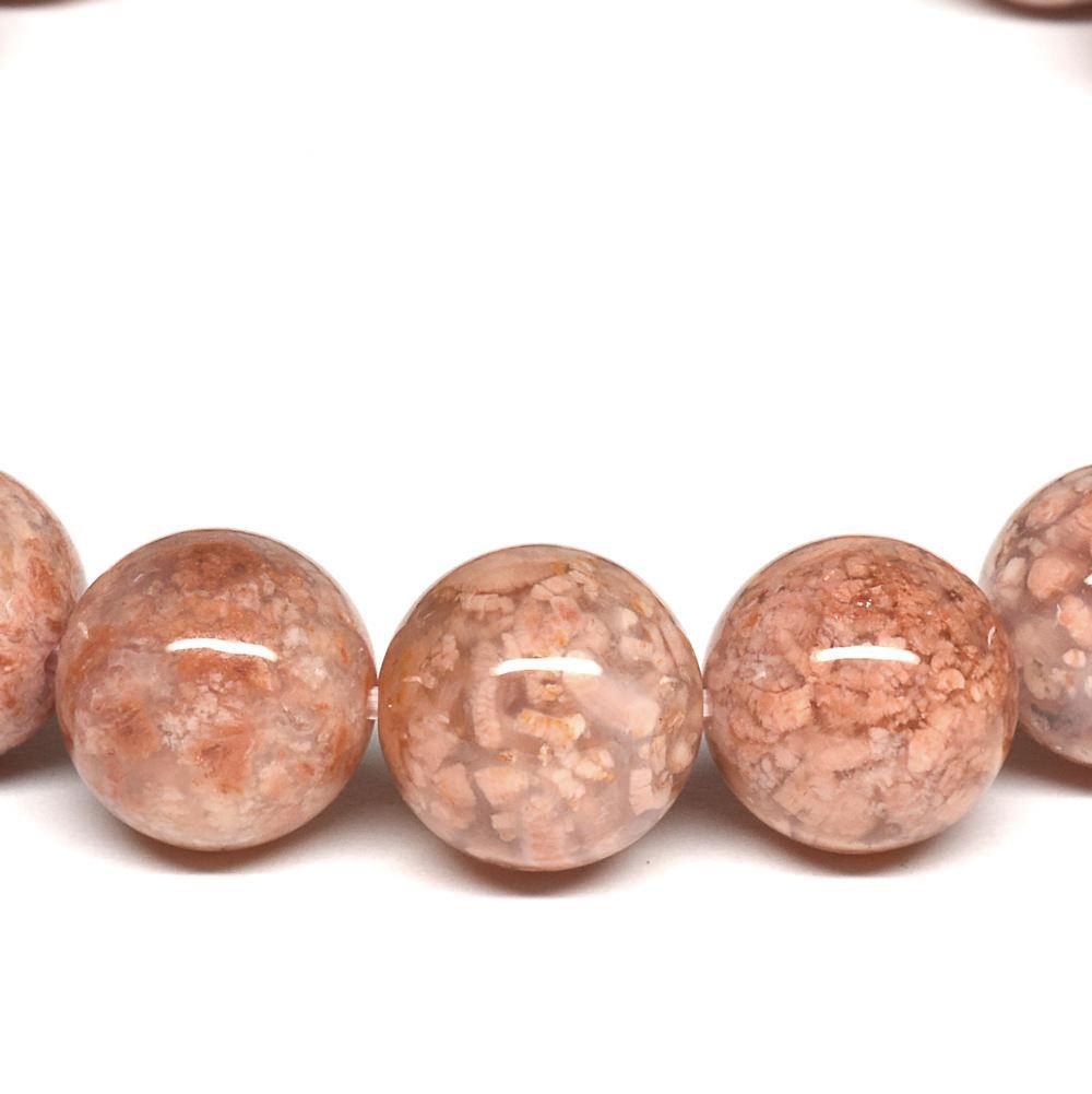 プルームアゲート ブレスレット 10mm #QD559 - プレミアム天然石