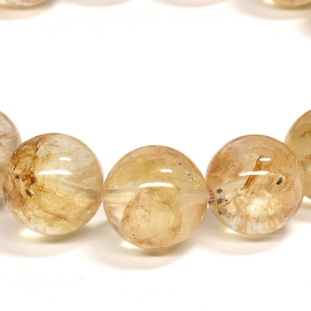 リモナイト・イン・クォーツ ブレスレット 11.5mm #QE060