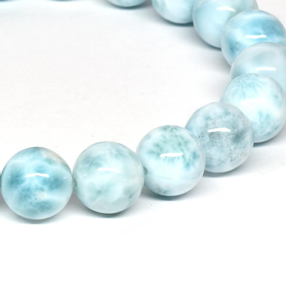 ラリマー ブレスレット 9mm #QE071 - プレミアム天然石専門店 premium