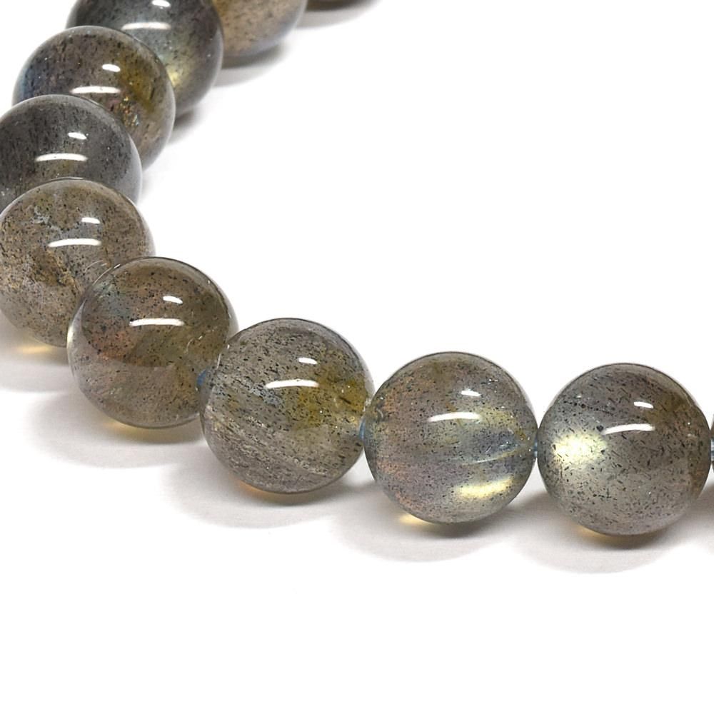 ラブラドライト ブレスレット 8mm #QE153 - プレミアム天然石専門店