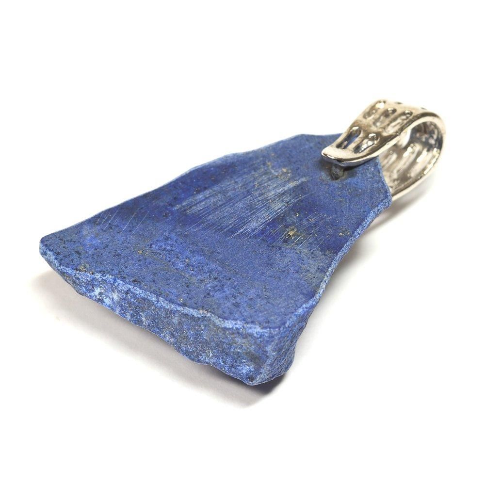 ラピスラズリ 原石 ペンダントトップ 30.6x21.9x11.2mm #QH107