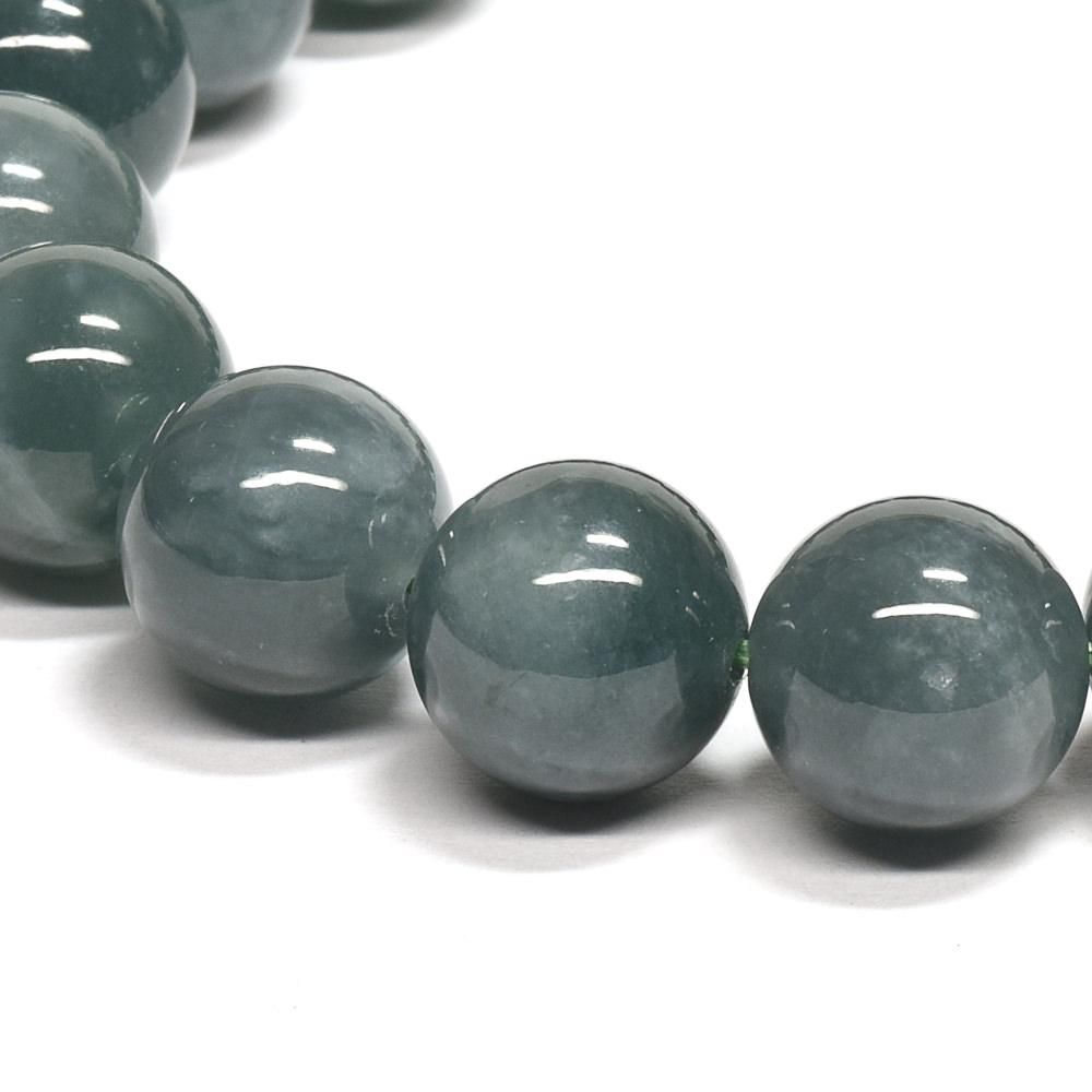 ☆最高峰☆グレード☆ グアテマラ翡翠 ブレスレット　10㎜ グアテマラ産 翡翠 ブレスレット 10.5mm #QH183 - プレミアム天然石