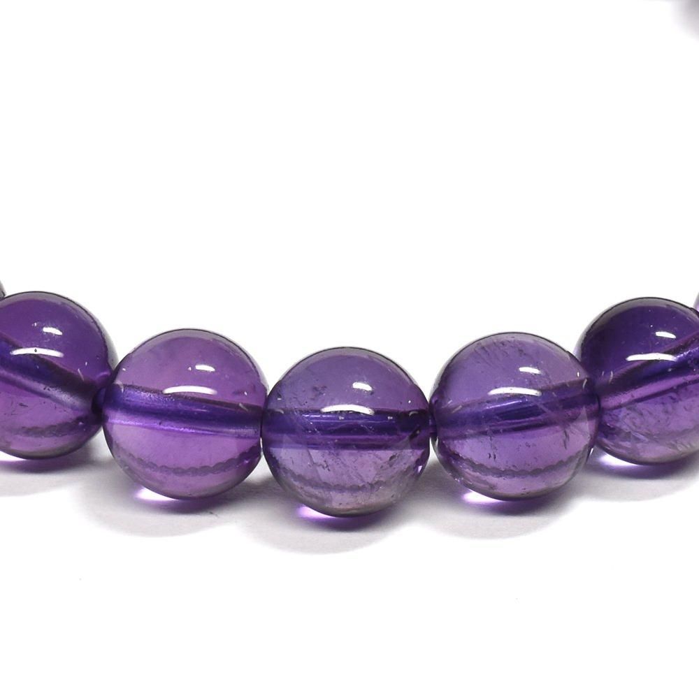 アメジストブレスレット アメジスト ブレスレット 8mm #QK093 - プレミアム天然石専門店