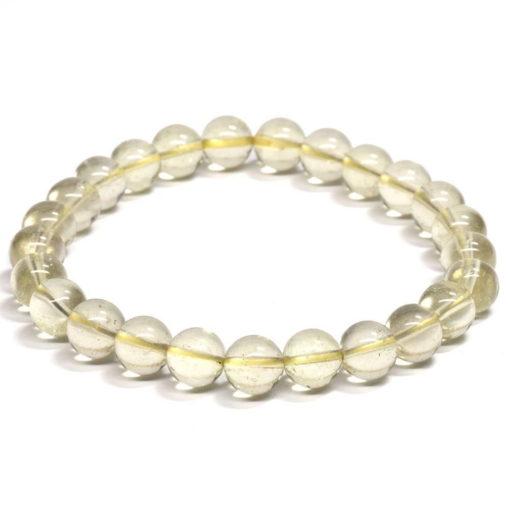 リビアングラス ブレスレット 7.5mm #QK131 - プレミアム天然石