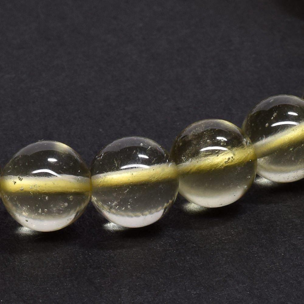リビアングラス ブレスレット 7.5-8mm #QK132 - プレミアム