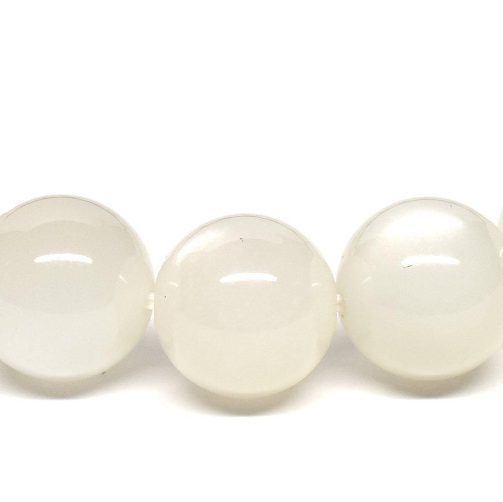 ムーンストーン ブレスレット B ブルームーンストーン ブレスレット 4mm 17.5cm レディース L