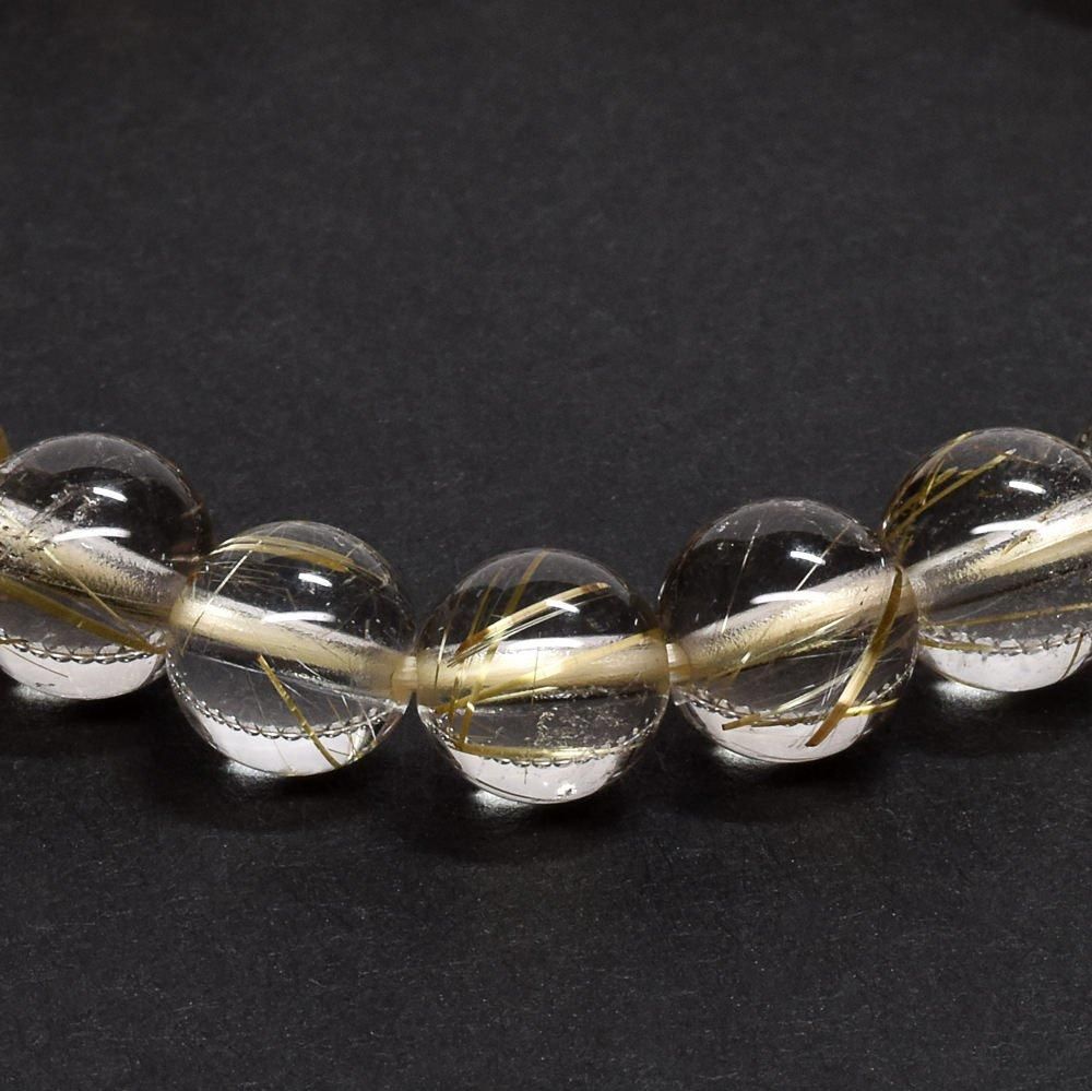 ルチルクォーツ ブレスレット ルチルクォーツ ブレスレット - 念珠ドットコム