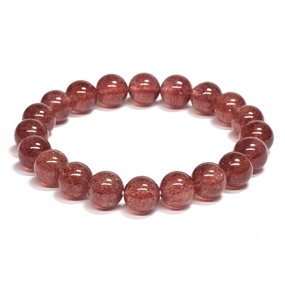 no.77 レッドエピドートとあこや貝ボタンのブレスレット no.80 レッドエピドート あこや貝ボタンのブレスレット