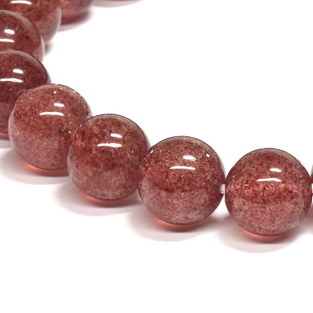 ピンクエピドート ブレスレット 9.5mm #QL161 - プレミアム天然石専門