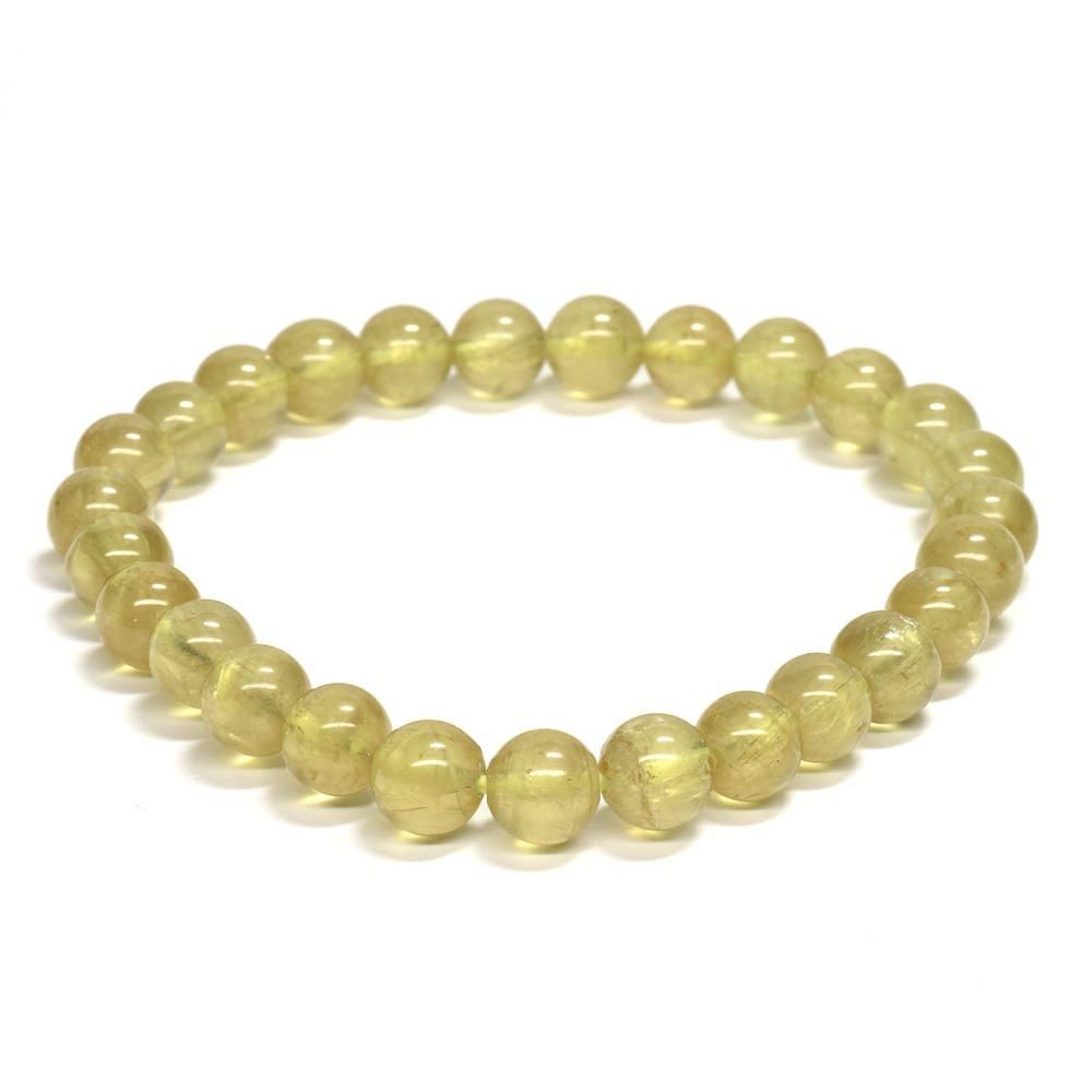 ゴールドルチルクォーツ ブレスレット 7.5mm #PL016
