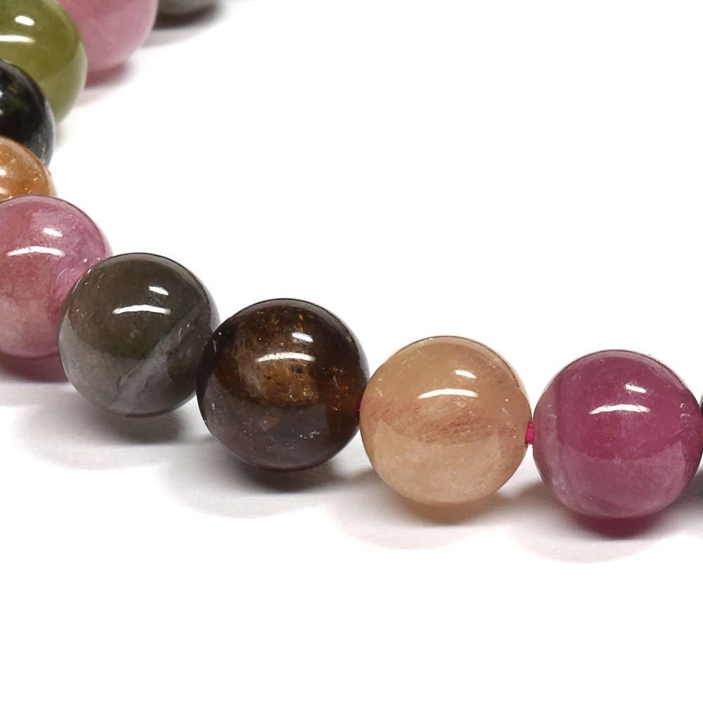 ミックストルマリン ミックストルマリン ブレスレット 7mm #QM269 - プレミアム