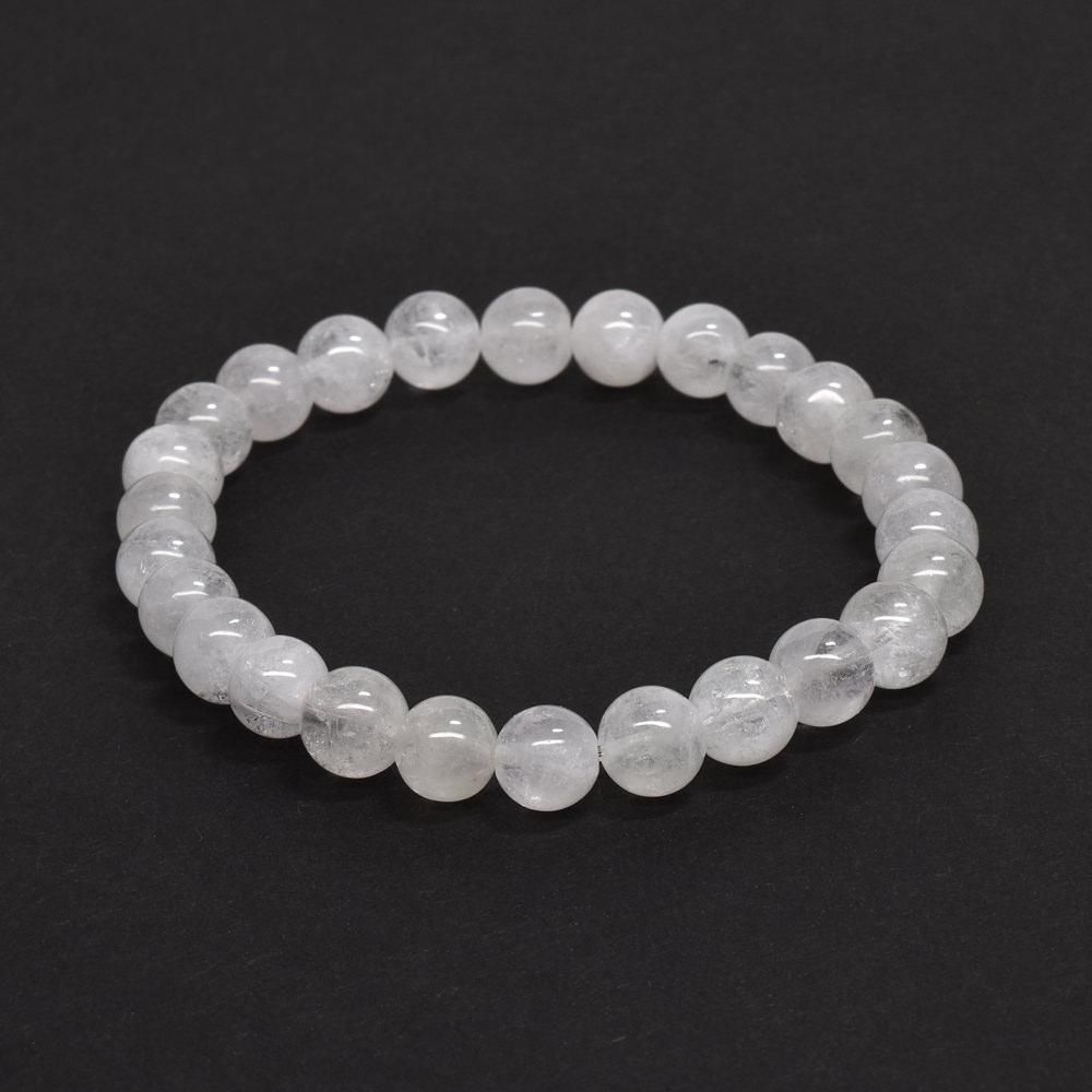 ダンビュライト　ブレスレット ピンクダンビュライト ブレスレット 13mm #QF052 - プレミアム