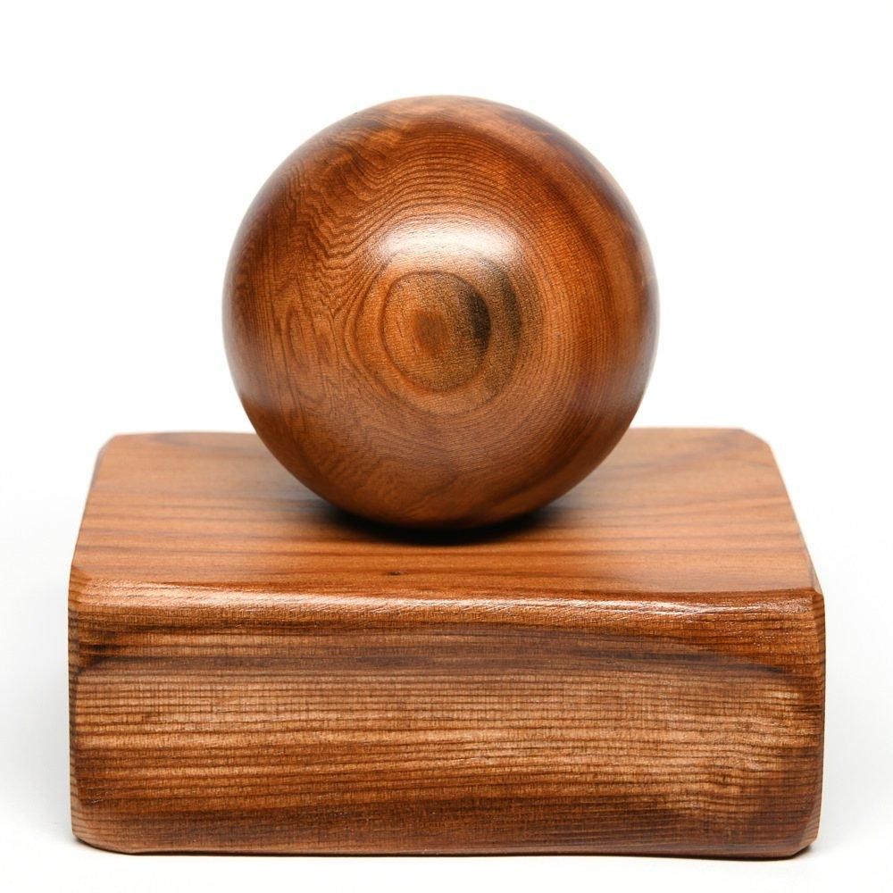 ◆希少 美品 1970年代◆屋久杉 無垢木材使用 虎杢 円形お盆 直径30ｃｍ ◇希少 美品 1970年代◇屋久杉 無垢木材使用 虎杢 円形お盆 直径