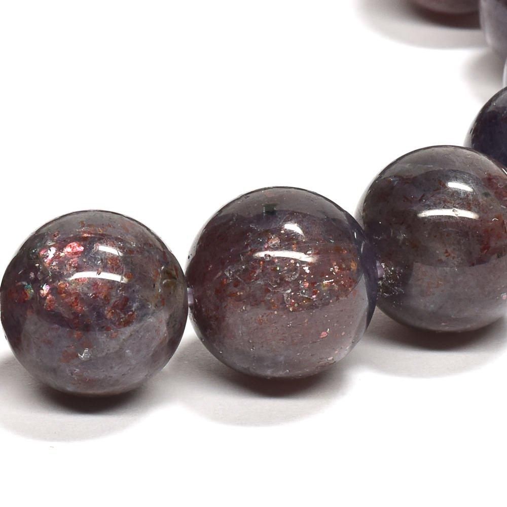 ★(ルーク！)スターアイオライト 13ミリ珠 ブレスレット②(SA) ☆(ルーク！)スターアイオライト 13ミリ珠 ブレスレット②(SA