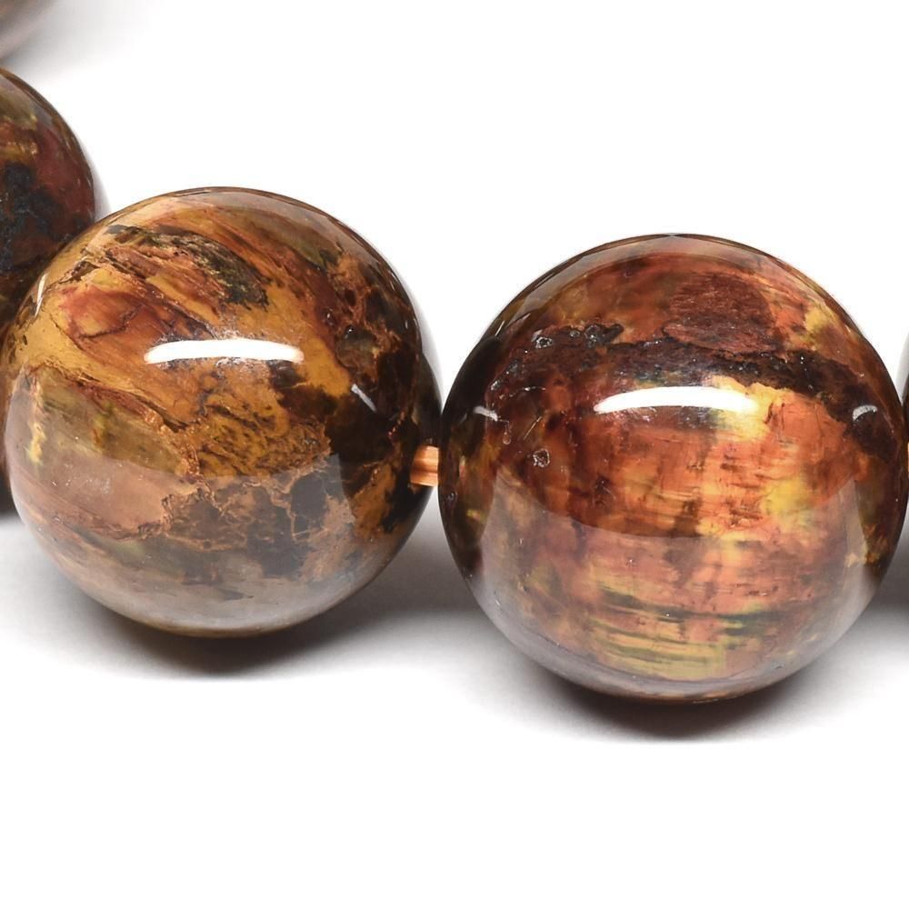 ゴールデンレッドピーターサイト ブレスレット 16.5mm #RC182