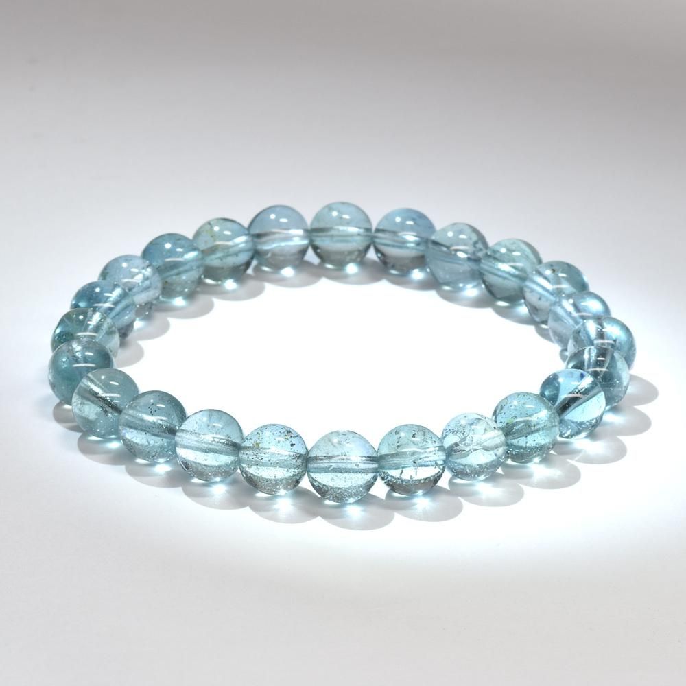 はち✨トパーズブレス ブルートパーズ ブレスレット 8mm #RD273 - プレミアム天然石専門店