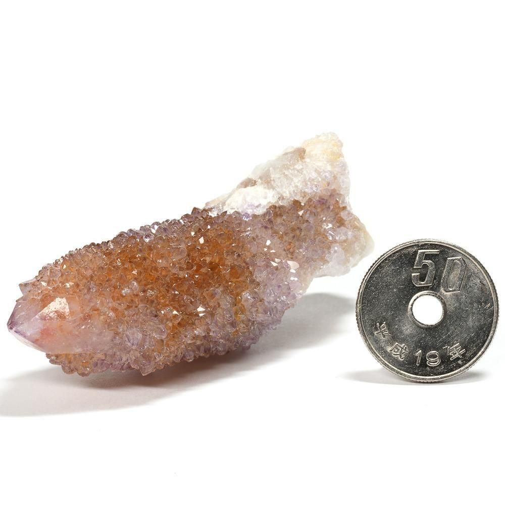 カクタスクォーツ（サボテンアメジスト） クラスター 46.8g #RC017