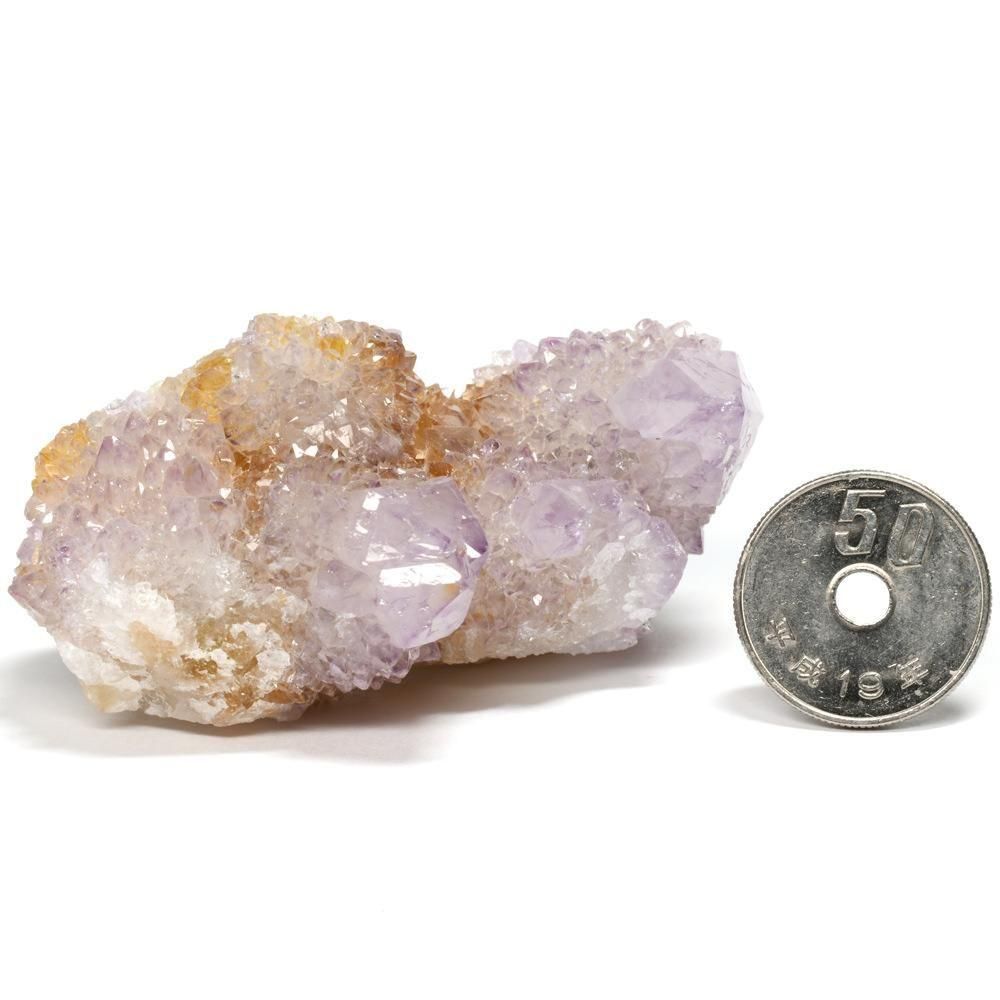 カクタスクォーツ（サボテンアメジスト） クラスター 77.8g #RC020