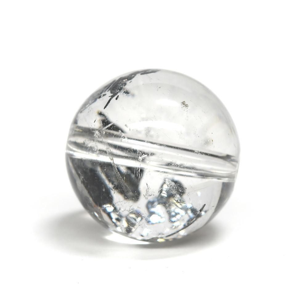 スティブナイトインクォーツ ビーズ 12.1mm #RE084 - プレミアム