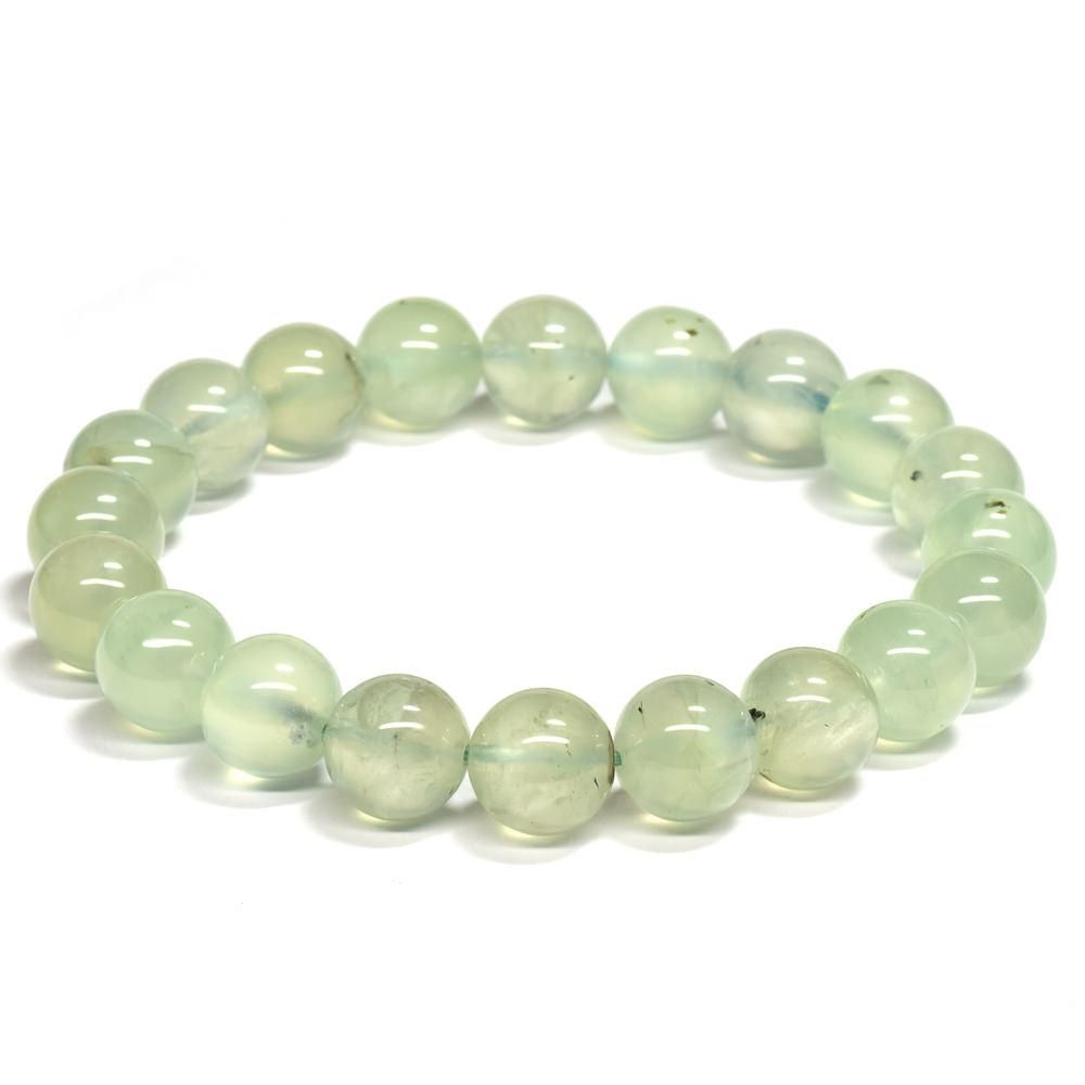 プレナイト　ブレスレット プレナイト ブレスレット 9.5mm #RE006 - プレミアム天然石専門