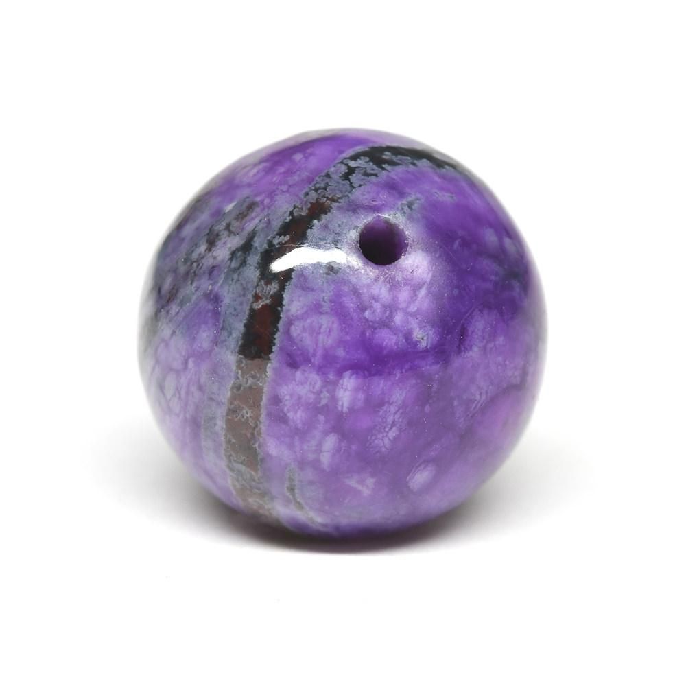 高品質]オレンジルチルクォーツ 丸玉（穴なし）14.5mm #QK236