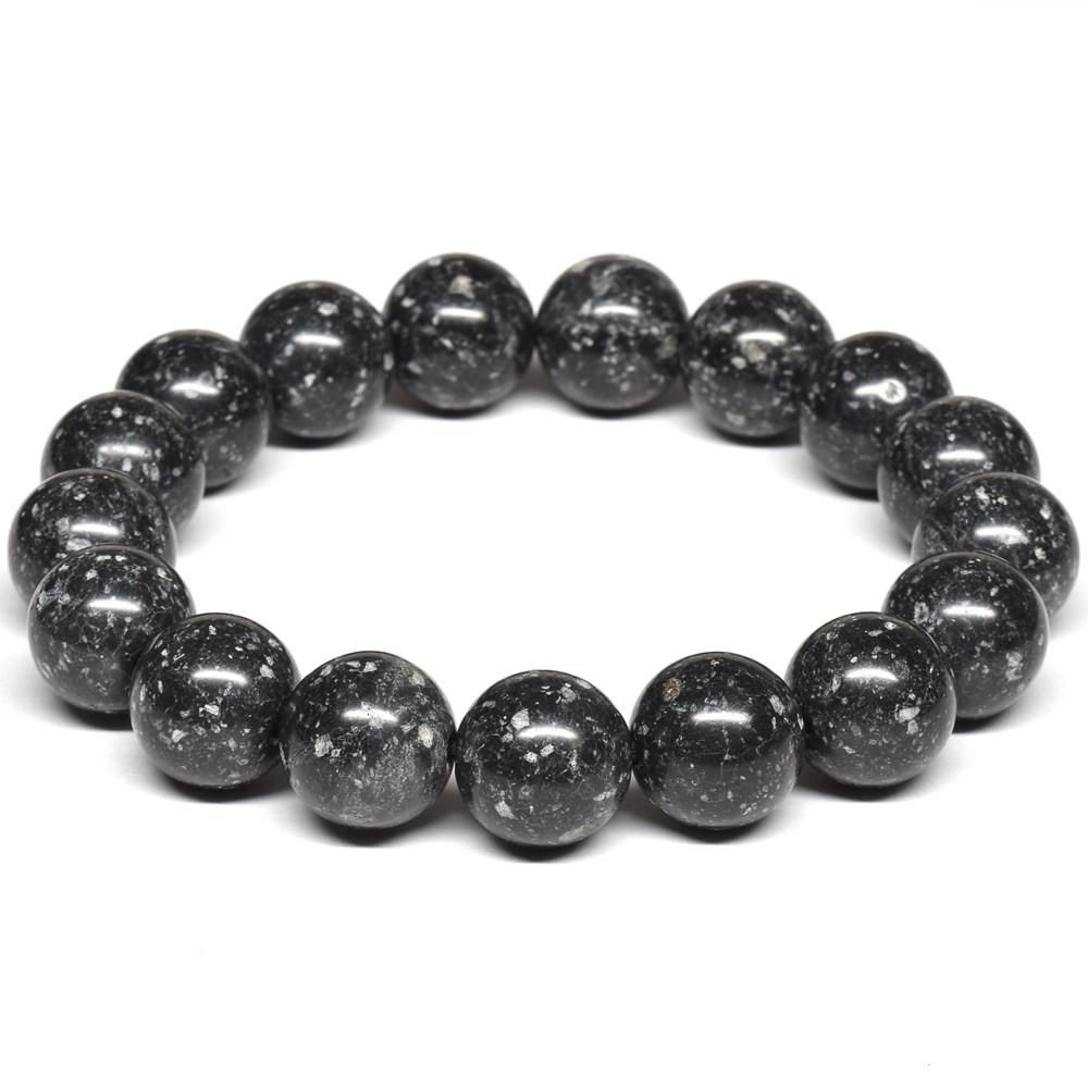 富山県産 常願寺石 ブレスレット 12mm #RE183 - プレミアム天然石専門