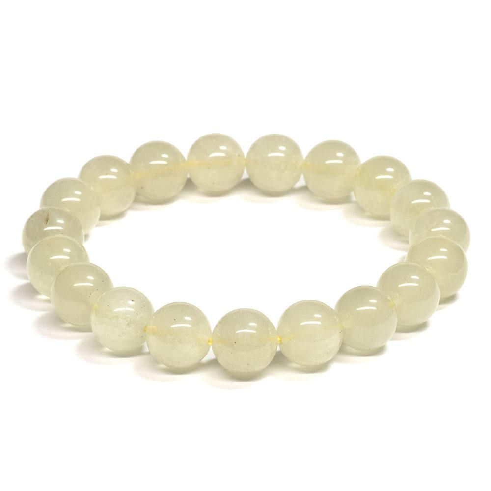 リビアングラス ブレスレット 10mm #RE320 - プレミアム天然石