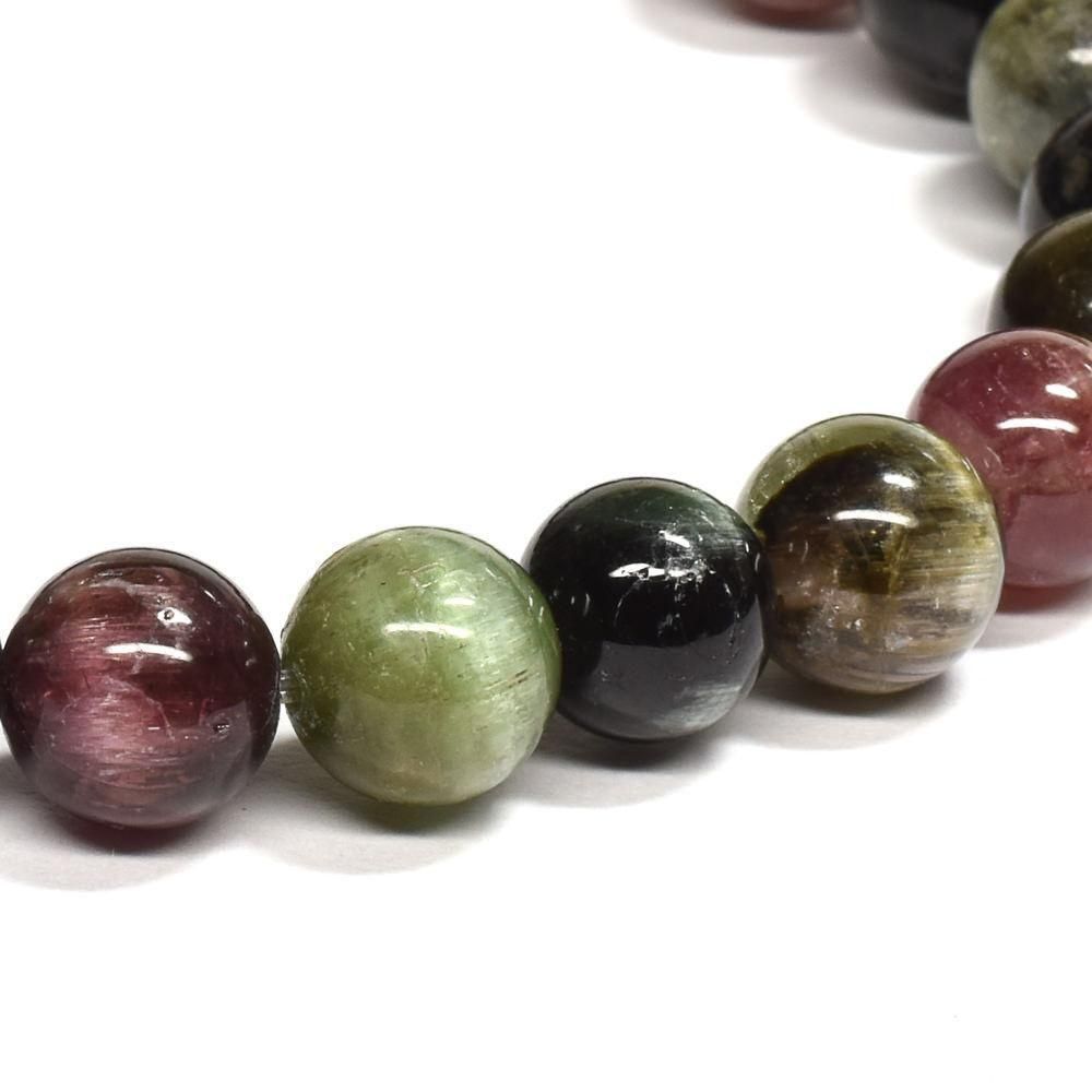 キャッツアイトルマリン ブレスレット、アクアマリン パライバ 2点