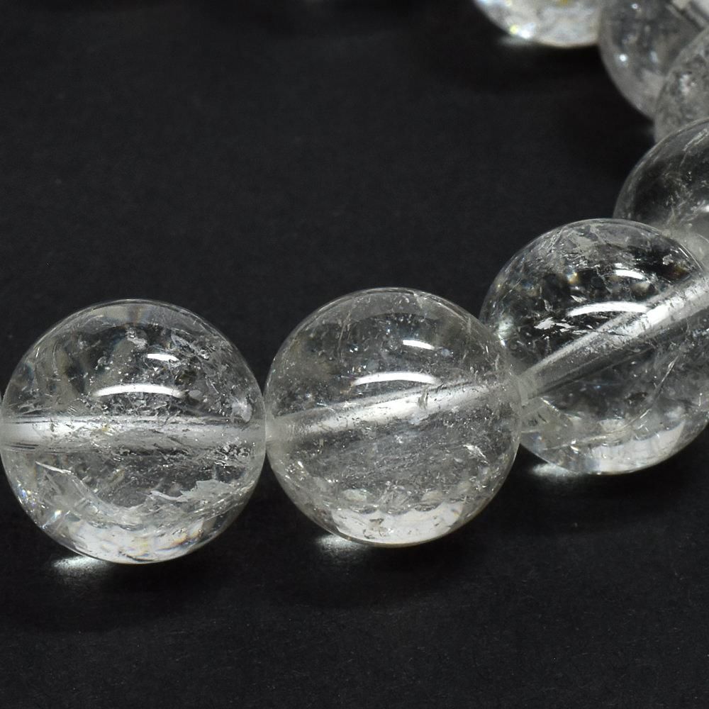 みかつき様　ヒマラヤベリル②ゴシェナイトブレスレット 無色透明なアクアマリン！？ヒマラヤンベリル(ゴシェナイト) の