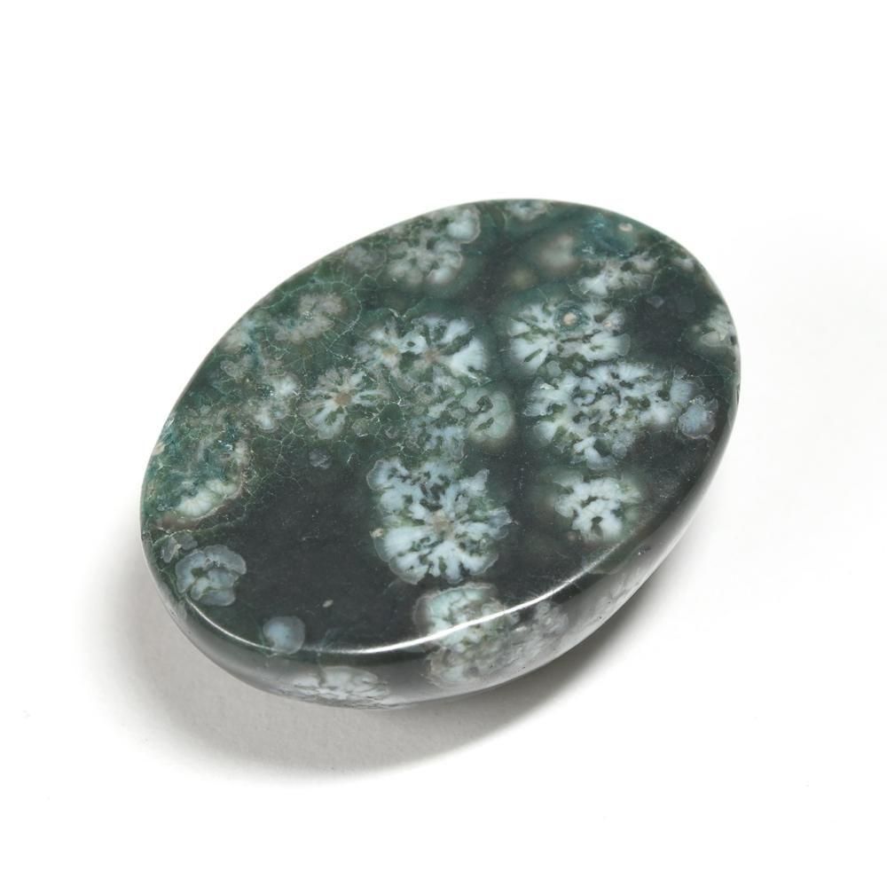 天然石　緑石 ボロビエバイト(vorobyevite): アフガニスタン産の水色の石