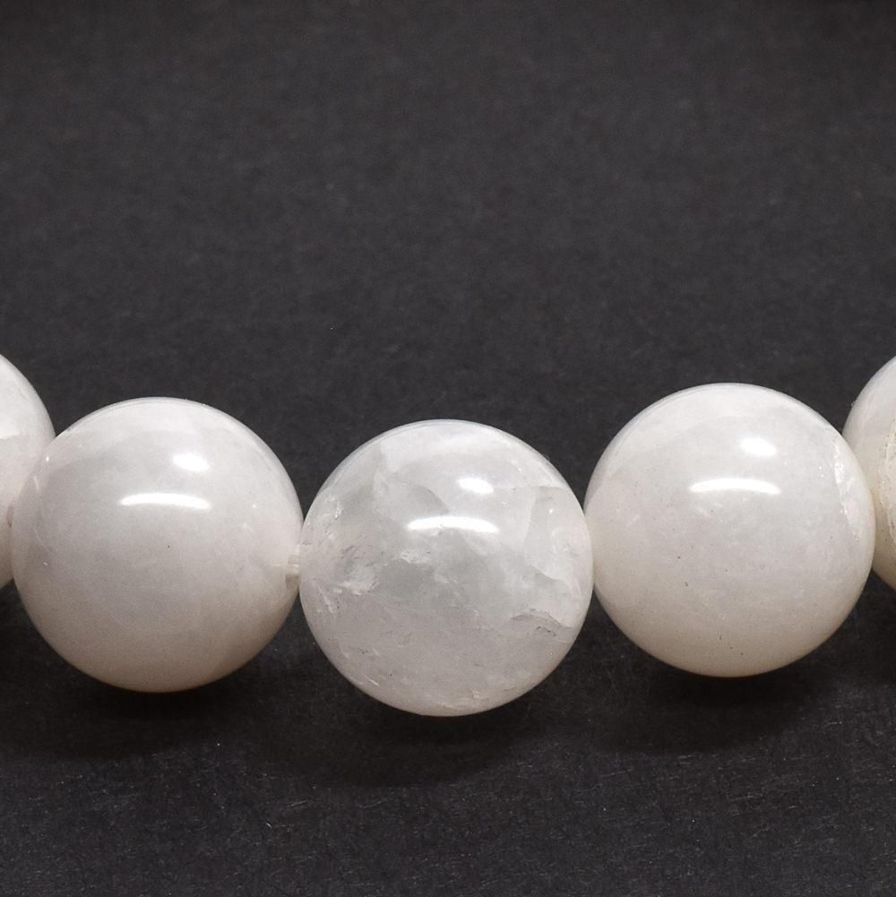 奈良県産 飛鳥桜水晶 ブレスレット 10mm #RH137T（お取り寄せ