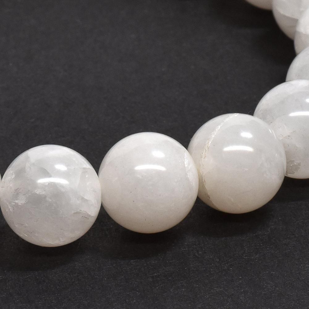 奈良県産 飛鳥桜水晶 ブレスレット 10mm #RH137T（お取り寄せ