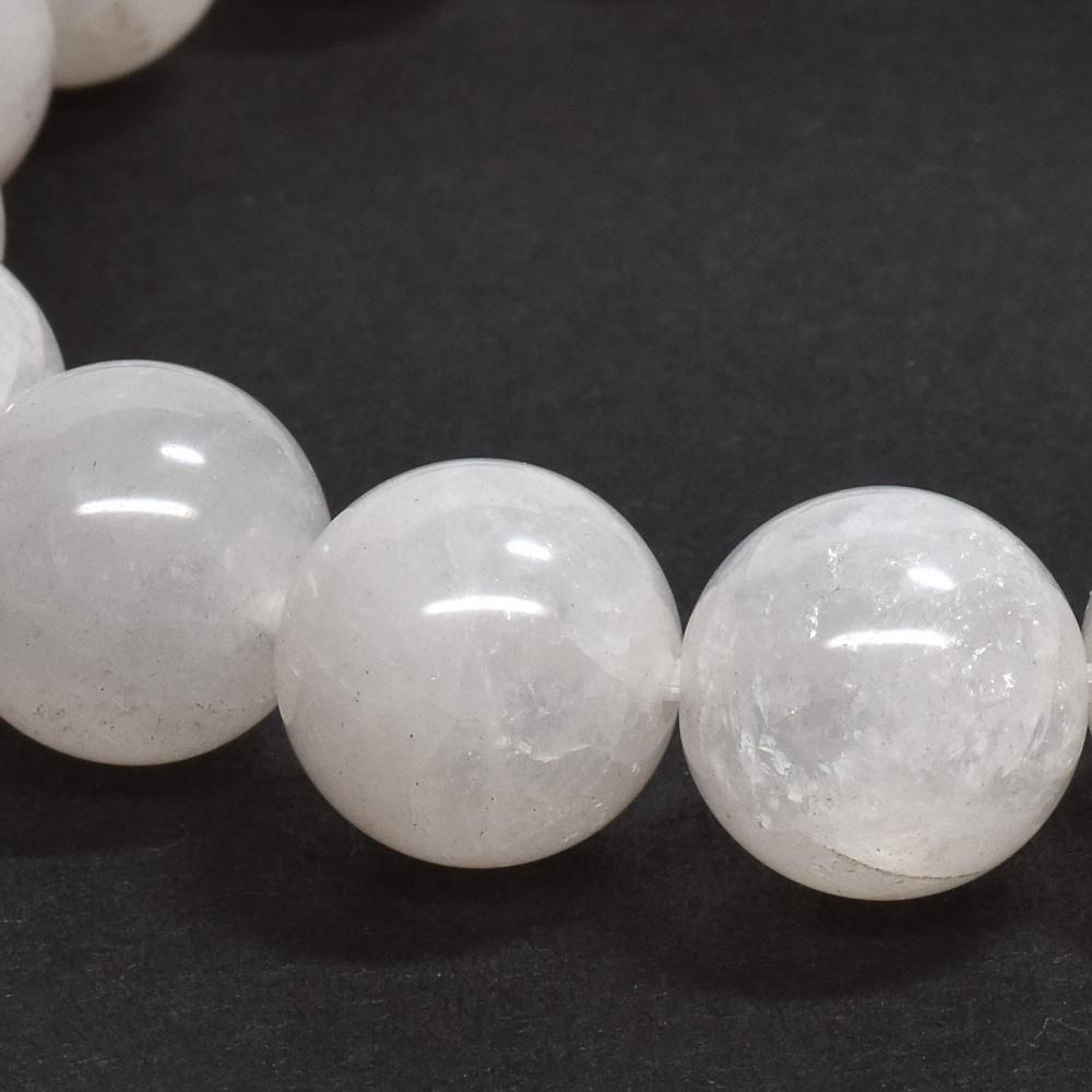 奈良県産 飛鳥桜水晶 ブレスレット 12mm #RH138[9/14発売