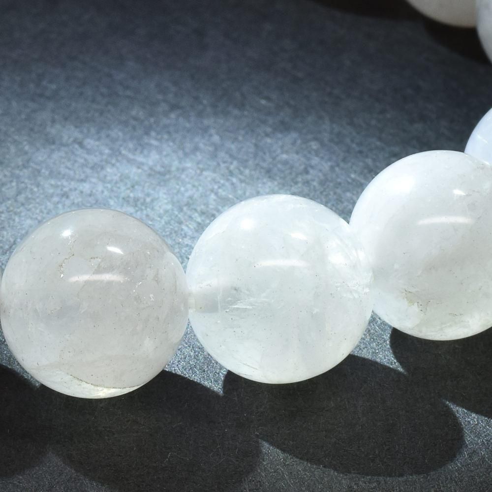 奈良県産 飛鳥桜水晶 ブレスレット 12mm #RH138 - プレミアム天然石