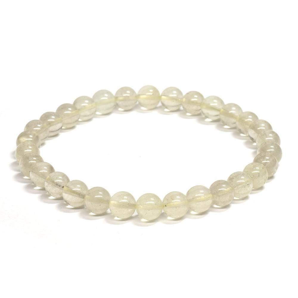 高品質！天然リビアングラス ブレスレット 7.5mm 16.5cm リビアングラス - プレミアム天然石専門店 premium stone gallery