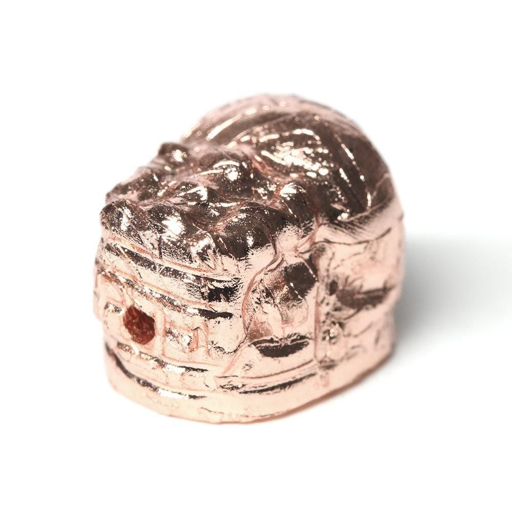 七福神(水晶)×ゴールドルチルクォーツ 彫刻「七福神」ビーズ